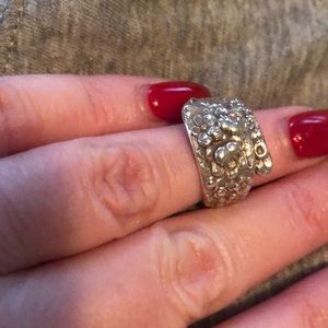 Sterling Silver Spoon Ring